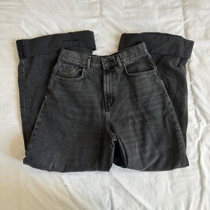 UO BDG BLACK BAGGY SKATER JEANS